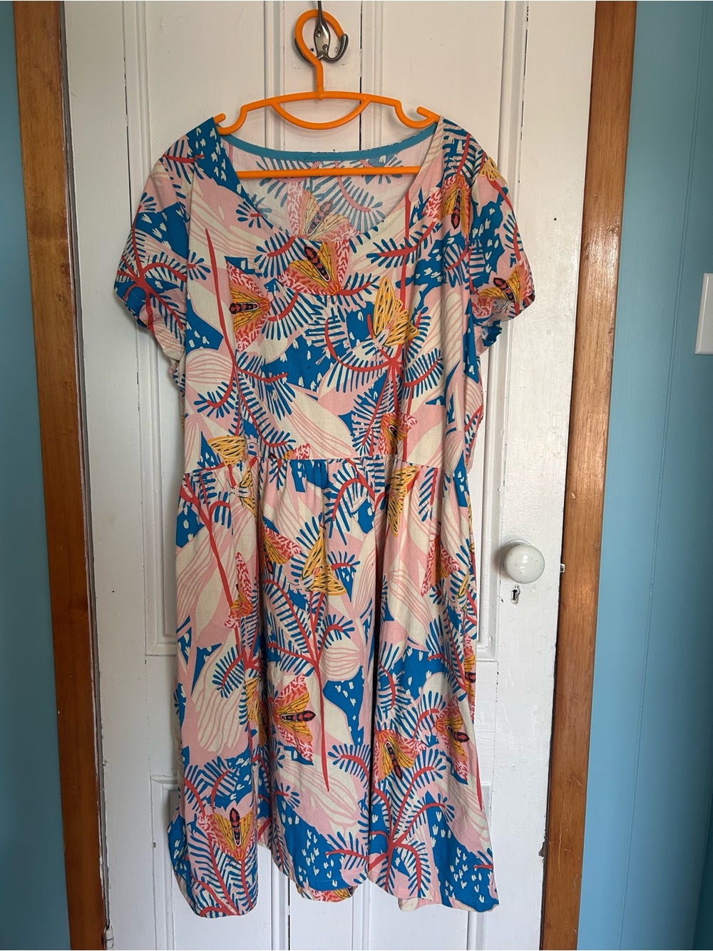 Mumu Mothball Midi Dress